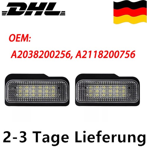 Led kennzeichen beleuchtung - kennzeichen,
